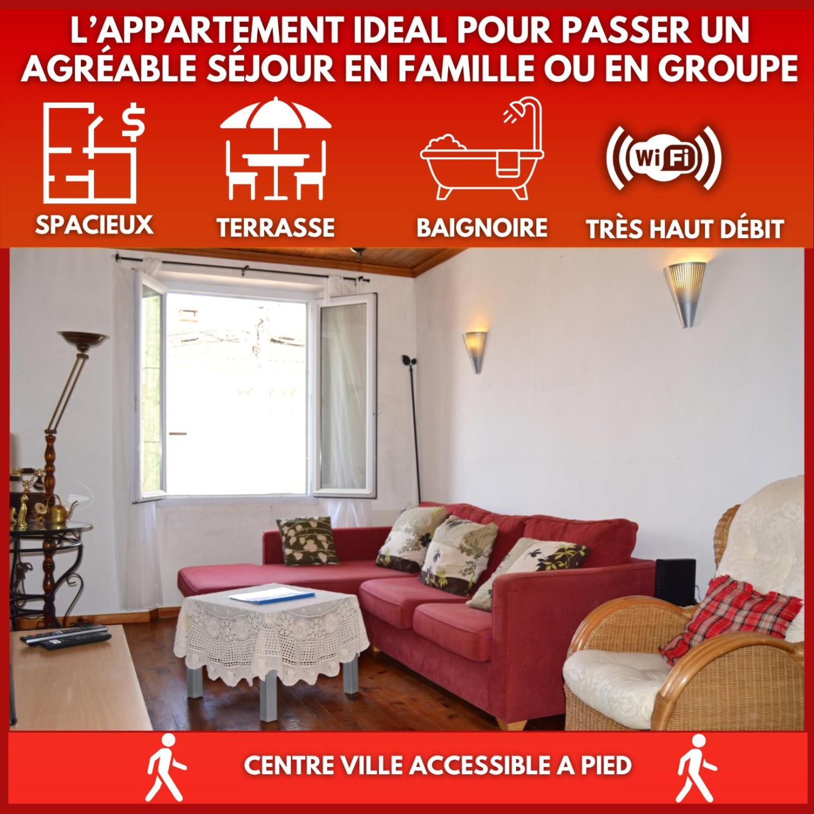 Апартаменты Comme Chez Mamie Albi - Terrasse - Proche Centre Экстерьер фото